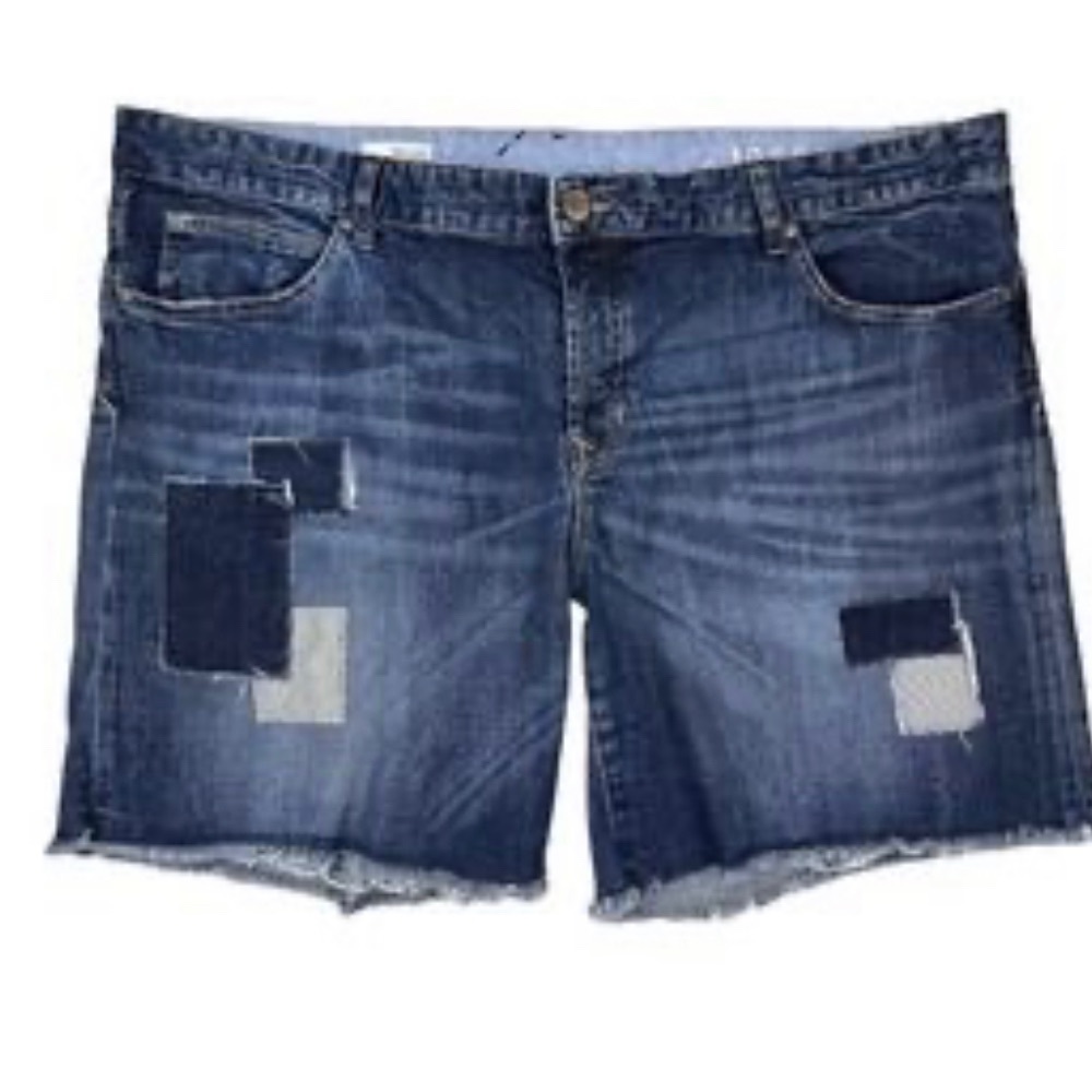 Gap 1969 boyfriend style patchwork shorts size 27/4
